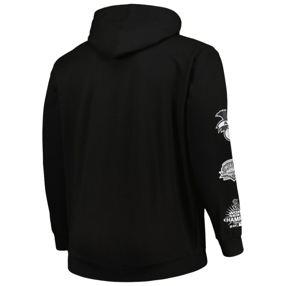 Chicago White Sox Big & Tall Fleece Pullover Hoodie - Black - MLB Sale