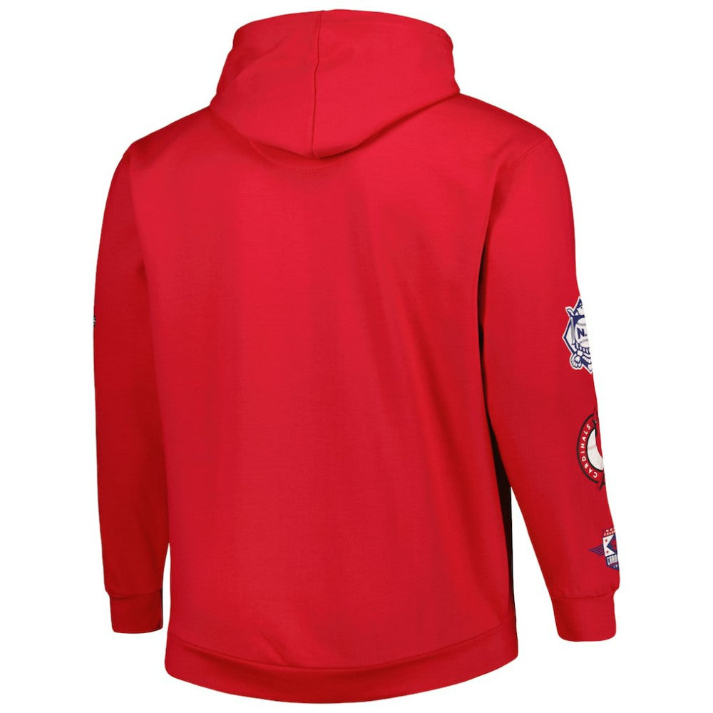St. Louis Cardinals Big & Tall Fleece Pullover Hoodie - Red - MLB Sale