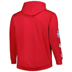St. Louis Cardinals Big & Tall Fleece Pullover Hoodie - Red - MLB Sale