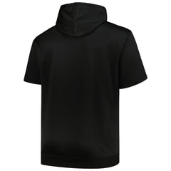 Chicago White Sox Profile Big & Tall Contrast Short Sleeve Pullover Hoodie - Black - MLB Online