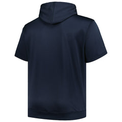Minnesota Twins Profile Big & Tall Contrast Short Sleeve Pullover Hoodie - Navy - MLB Online