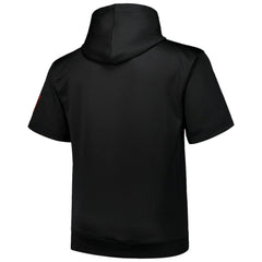 San Francisco Giants Profile Big & Tall Contrast Short Sleeve Pullover Hoodie - Black - MLB on Sale