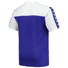 Los Angeles Dodgers Profile Big & Tall Yoke Knit T-Shirt - White/Royal - MLB on Sale