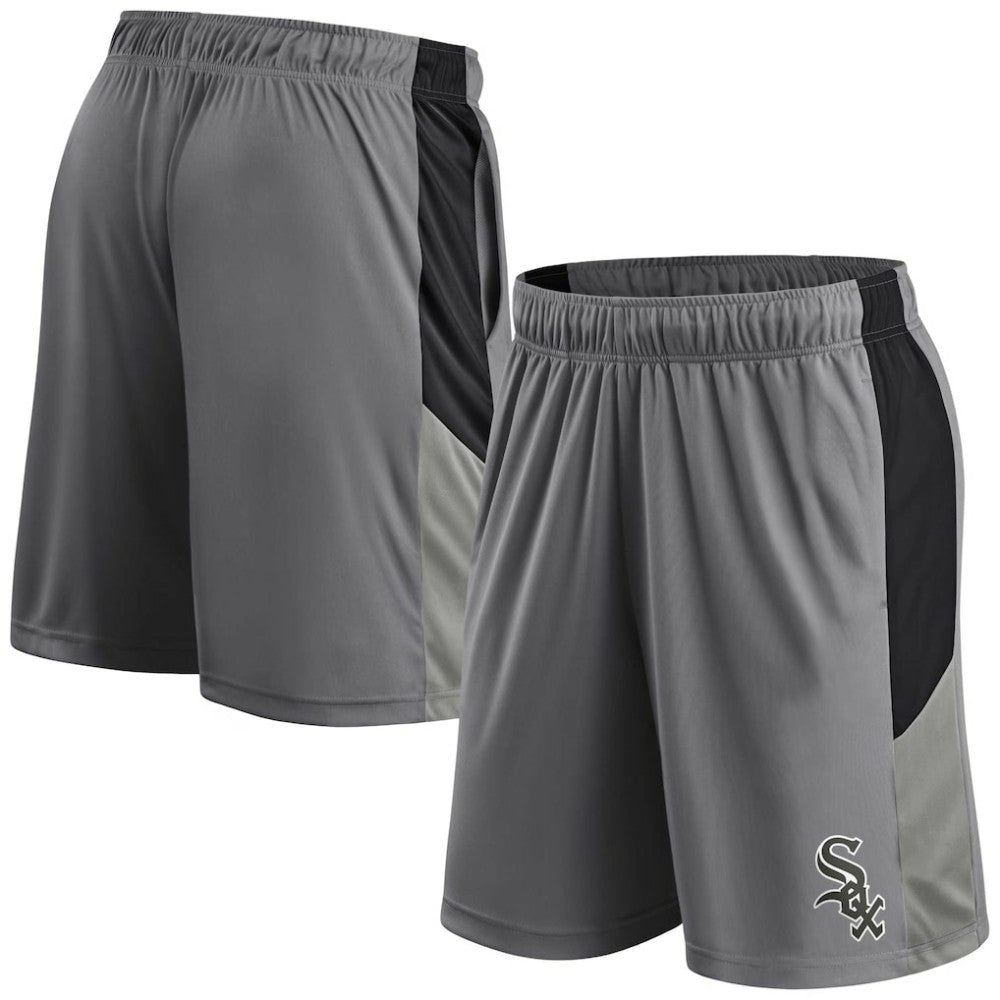Chicago White Sox Profile Team Shorts - Gray/Black - MLB Discount