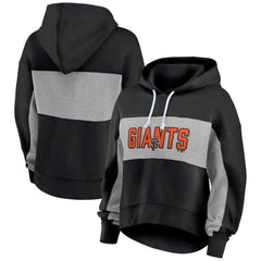 San Francisco Giants Fanatics Women's Filled Stat Sheet Pullover Hoodie - Black - Fanatics Discount