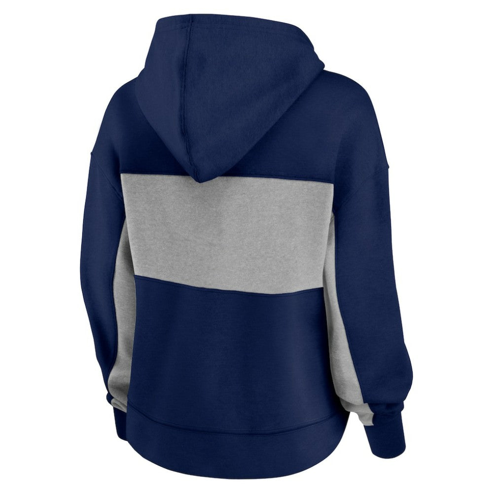 Houston Astros Fanatics Women's Filled Stat Sheet Pullover Hoodie - Navy - Fanatics on Sale