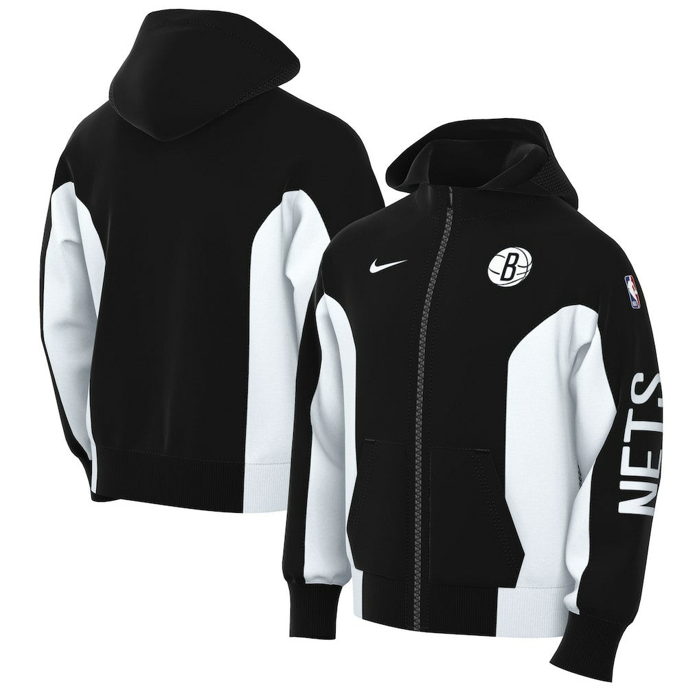 Brooklyn Nets 2023/24 Authentic Showtime Full-Zip Hoodie Black | Nike online
