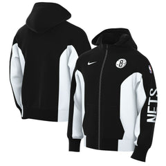 Brooklyn Nets 2023/24 Authentic Showtime Full-Zip Hoodie Black | Nike online