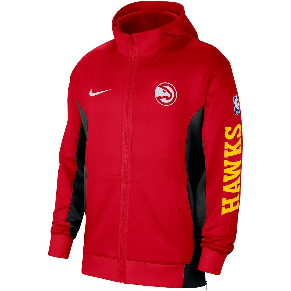 Atlanta Hawks 2023/24 Authentic Showtime Full-Zip Hoodie Red | Nike Lifestyle