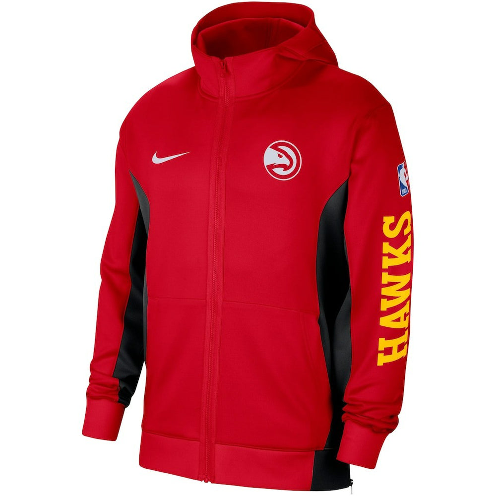 Atlanta Hawks 2023/24 Authentic Showtime Full-Zip Hoodie Red | Nike Lifestyle