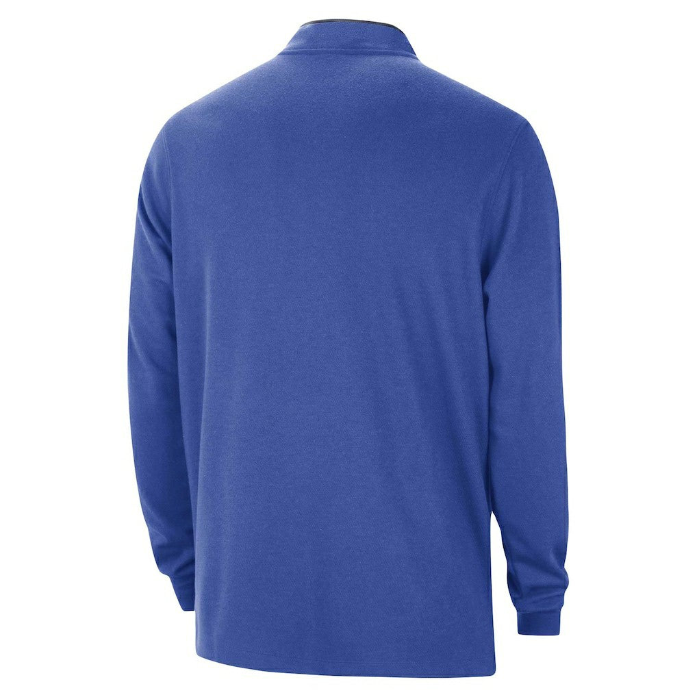 Dallas Mavericks Authentic Performance Half-Zip Jacket for sale Blue | Nike discount