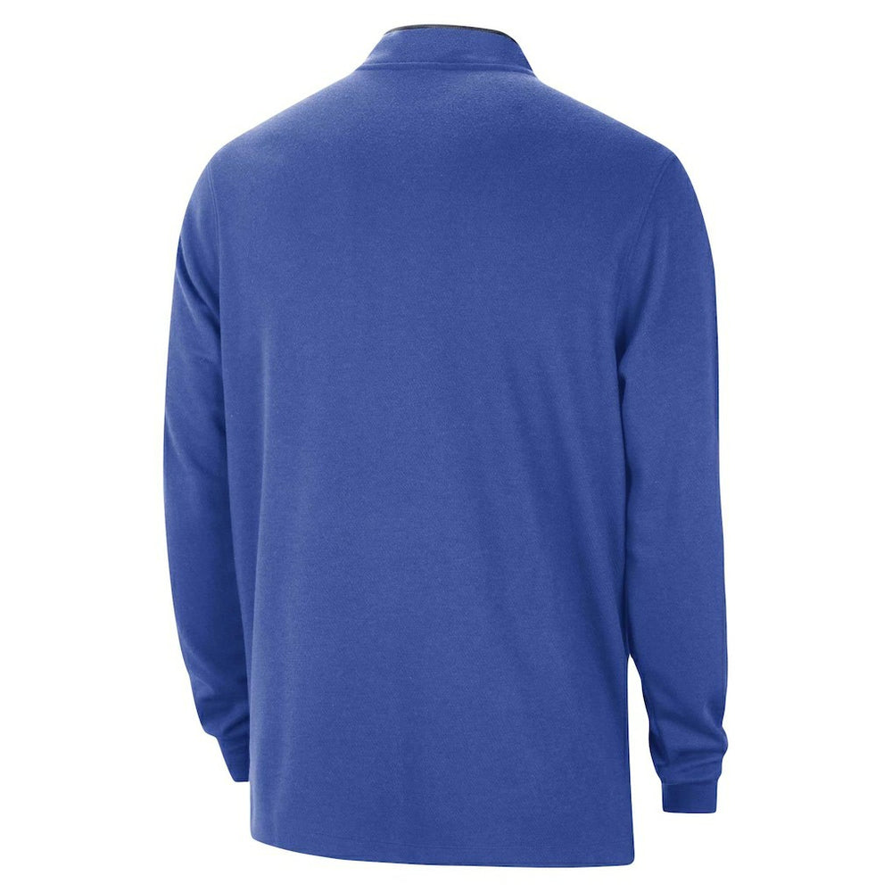 Dallas Mavericks Authentic Performance Half-Zip Jacket for sale Blue | Nike discount