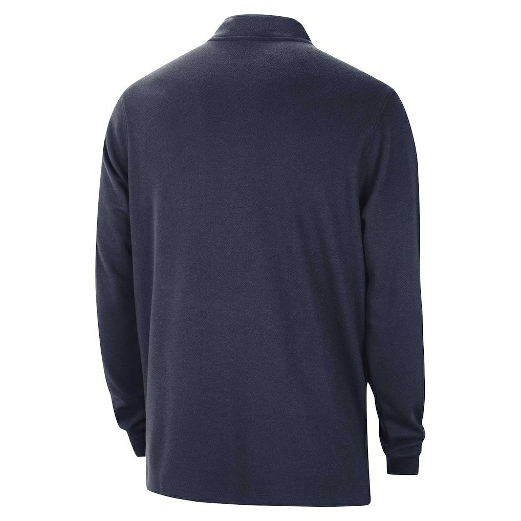 Philadelphia 76ers Authentic Performance Half-Zip Jacket Navy | Nike outlet