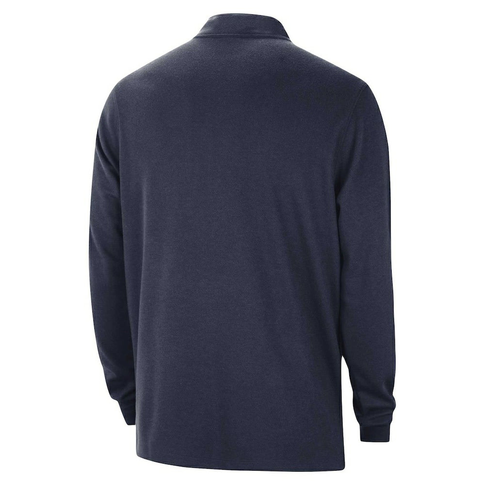 Philadelphia 76ers Authentic Performance Half-Zip Jacket Navy | Nike outlet