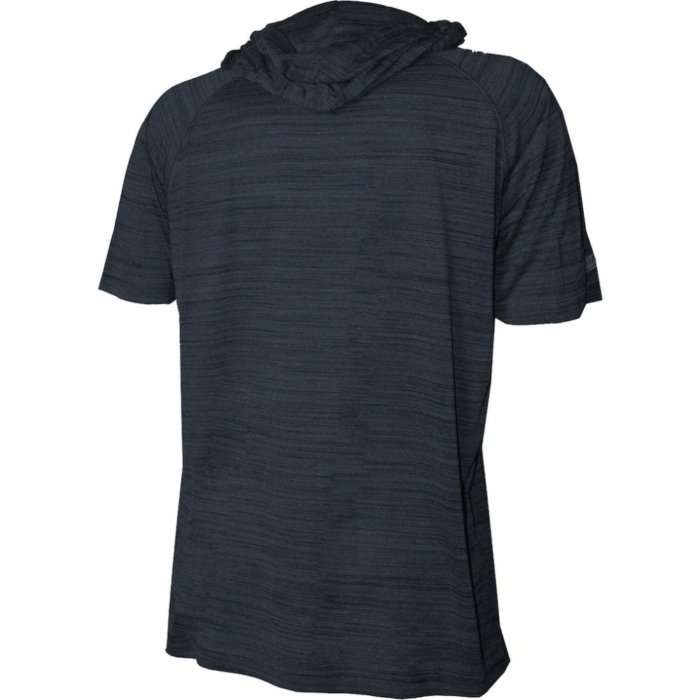 Detroit Tigers Stitches Youth Raglan Short Sleeve Pullover Hoodie - Heather Navy - MLB Discount