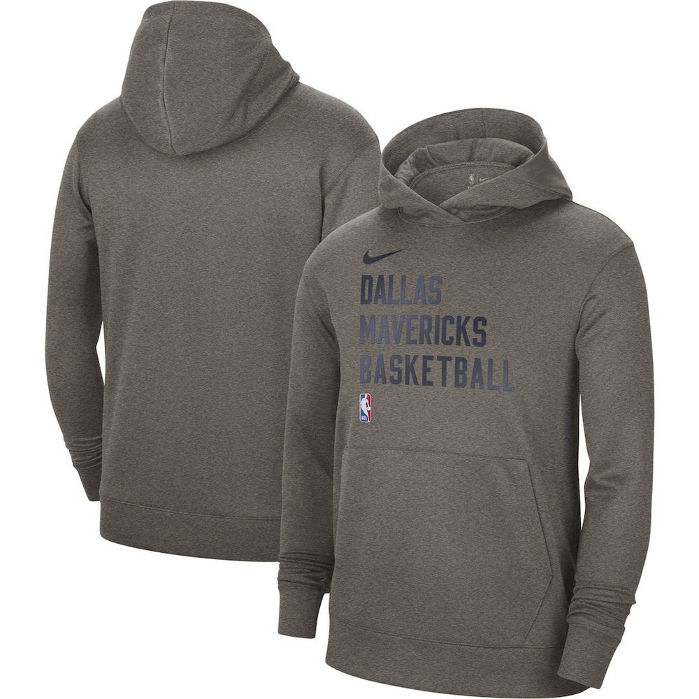 Dallas Mavericks Unisex 2023/24 Performance Spotlight On-Court Practice Pullover Hoodie for sale Gray | Nike for sale