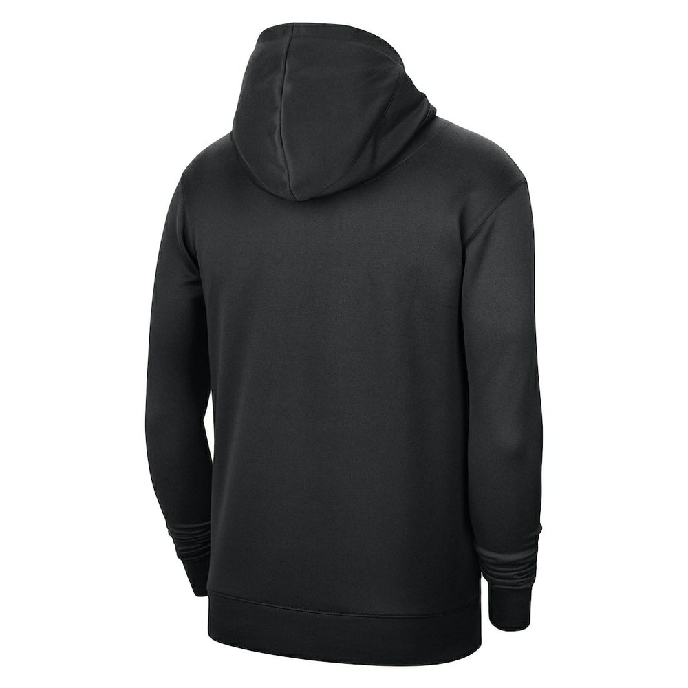 Brooklyn Nets Unisex 2023/24 Performance Spotlight On-Court Practice Pullover Hoodie Black | Nike Near Me