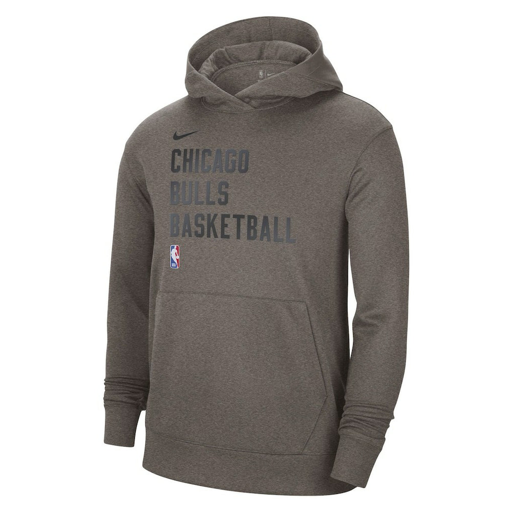 Chicago Bulls Unisex 2023/24 Performance Spotlight On-Court Practice Pullover Hoodie Olive | Nike US