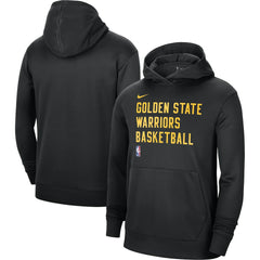 Golden State Warriors Unisex 2023/24 Performance Spotlight On-Court Practice Pullover Hoodie for sale Black | Nike
