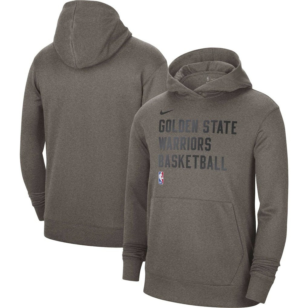 Golden State Warriors Unisex 2023/24 Performance Spotlight On-Court Practice Pullover Hoodie for sale Olive | Nike US