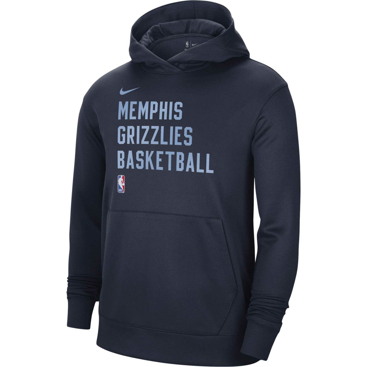 Memphis Grizzlies Unisex 2023/24 Performance Spotlight On-Court Practice Pullover Hoodie Navy | Nike outlet