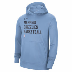 Memphis Grizzlies Unisex 2023/24 Performance Spotlight On-Court Practice Pullover Hoodie Light Blue | Nike Near Me