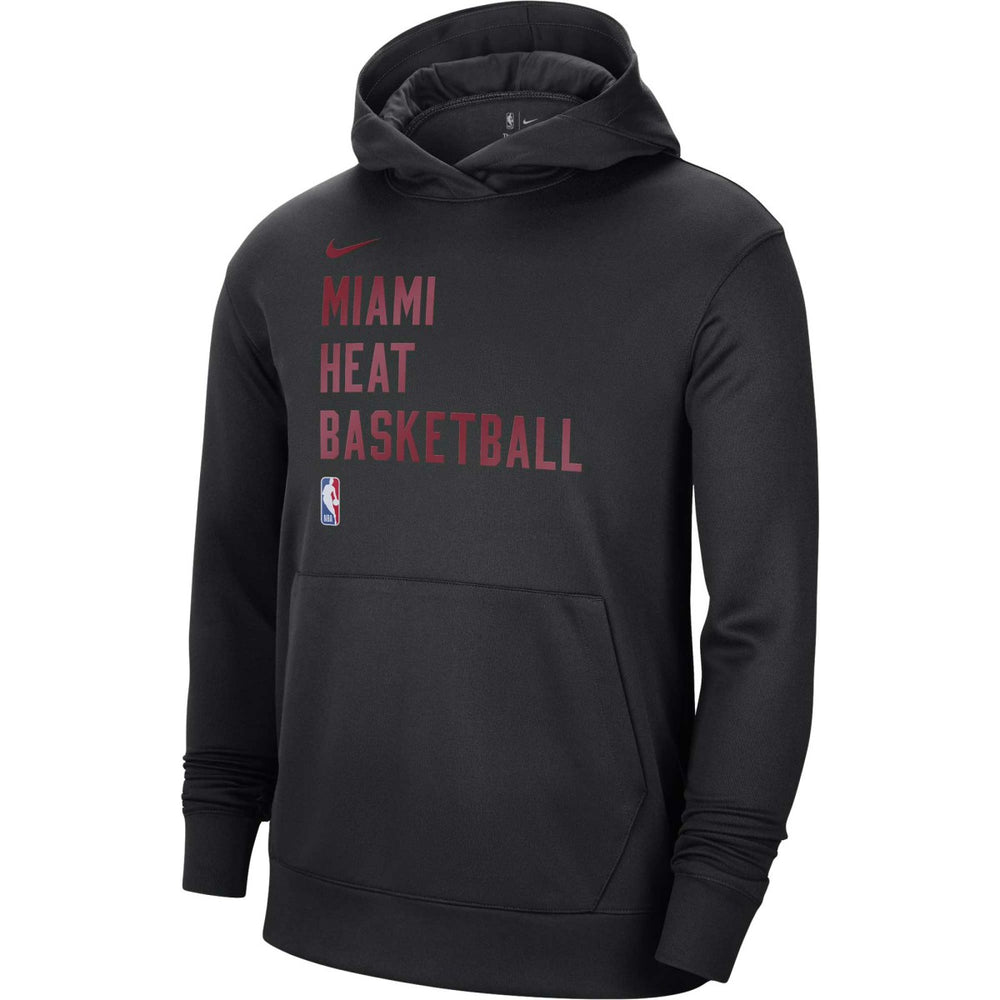 Miami Heat Unisex 2023/24 Performance Spotlight On-Court Practice Pullover Hoodie Black | Nike outlet