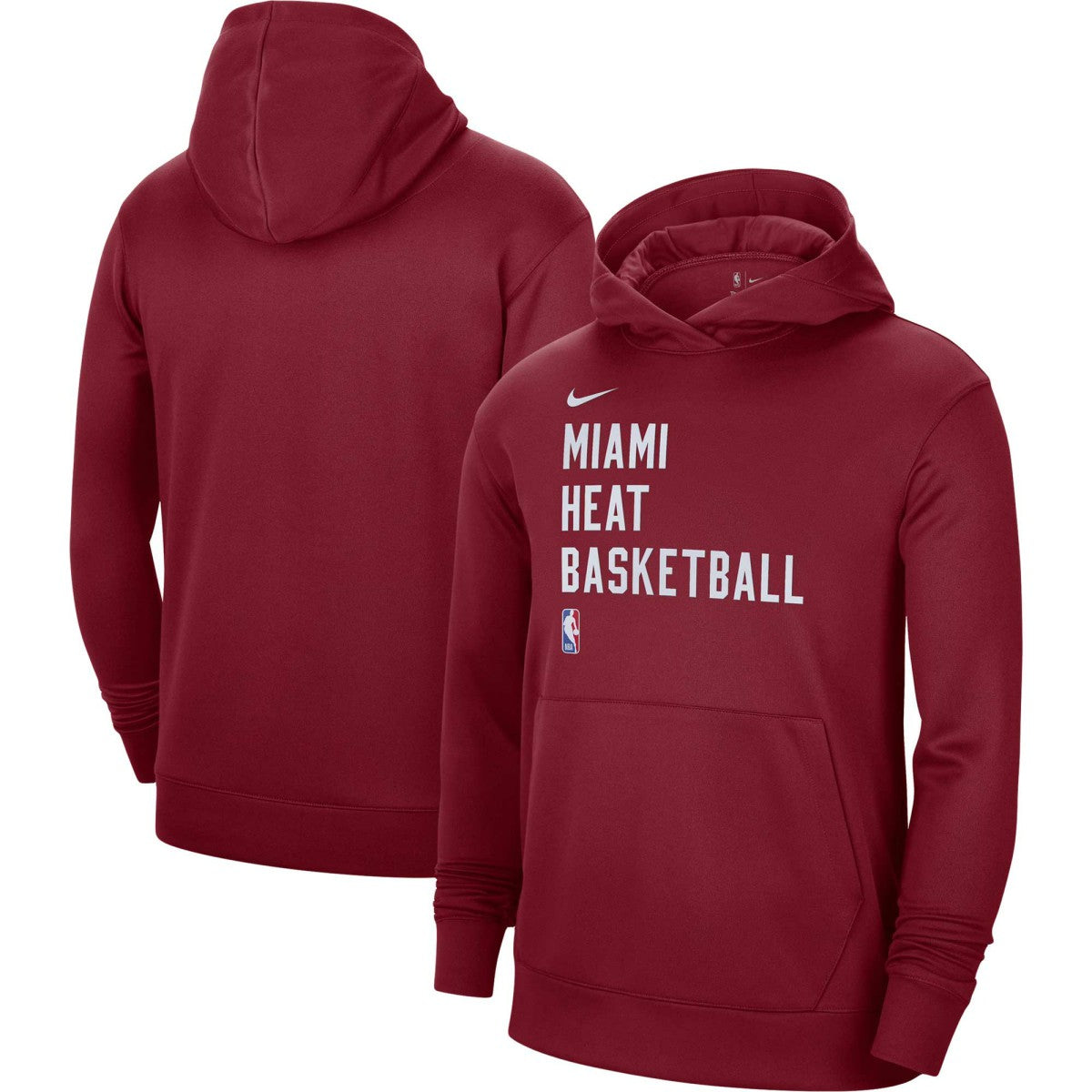 Miami Heat Unisex 2023/24 Performance Spotlight On-Court Practice Pullover Hoodie Red | Nike online