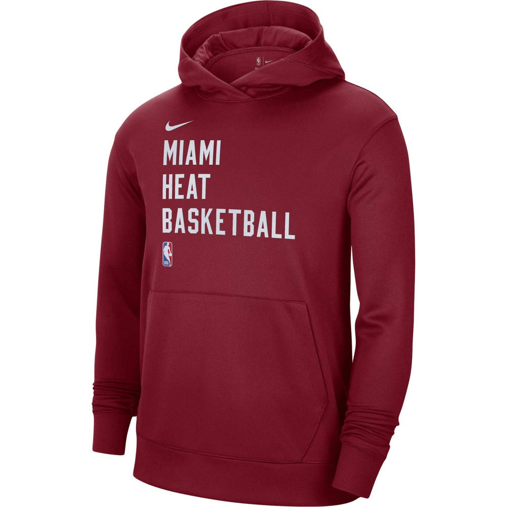 Miami Heat Unisex 2023/24 Performance Spotlight On-Court Practice Pullover Hoodie Red | Nike online