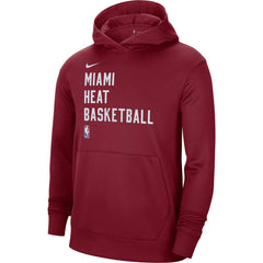Miami Heat Unisex 2023/24 Performance Spotlight On-Court Practice Pullover Hoodie Red | Nike online