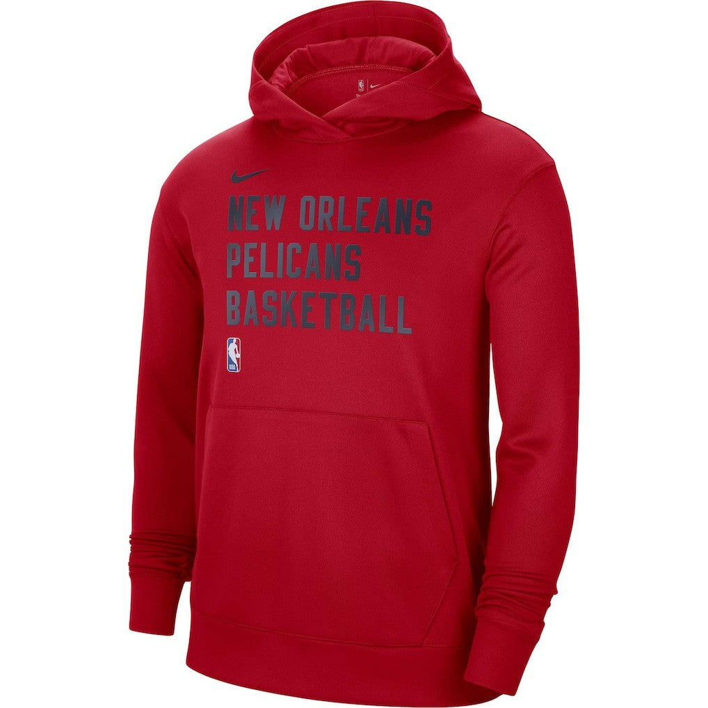 New Orleans Pelicans Unisex 2023/24 Performance Spotlight On-Court Practice Pullover Hoodie Red | Nike for sale