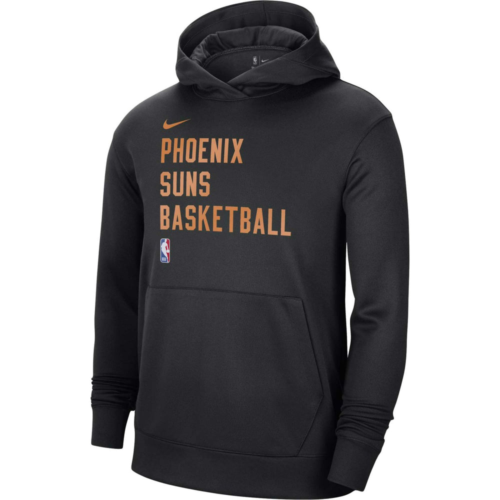 Phoenix Suns Unisex 2023/24 Performance Spotlight On-Court Practice Pullover Hoodie Black | Nike Near Me