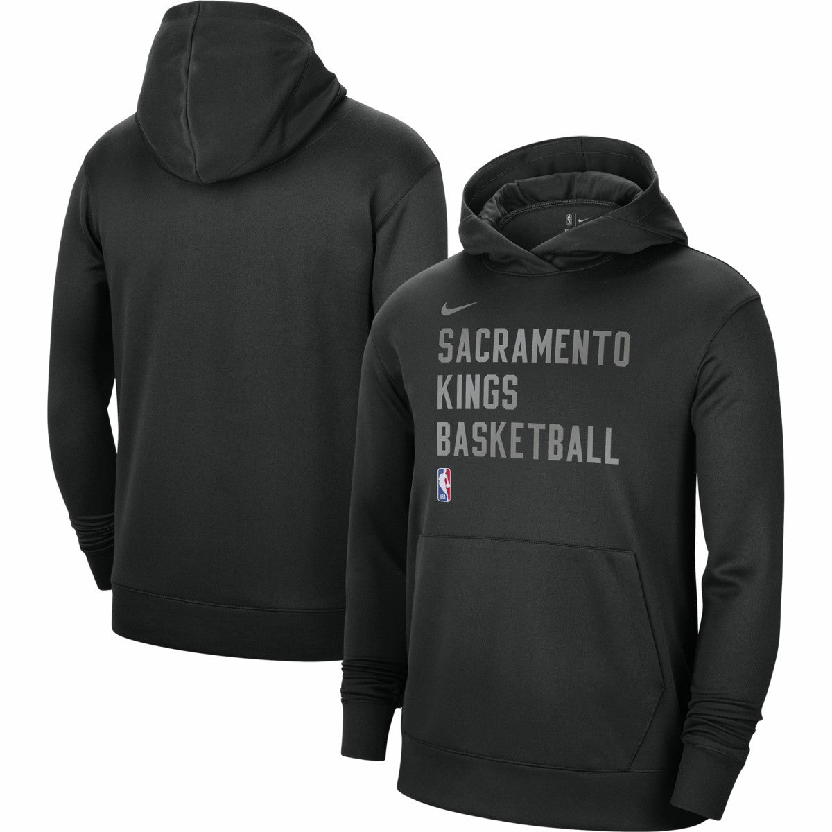 Sacramento Kings Unisex 2023/24 Performance Spotlight On-Court Practice Pullover Hoodie Black | Nike online
