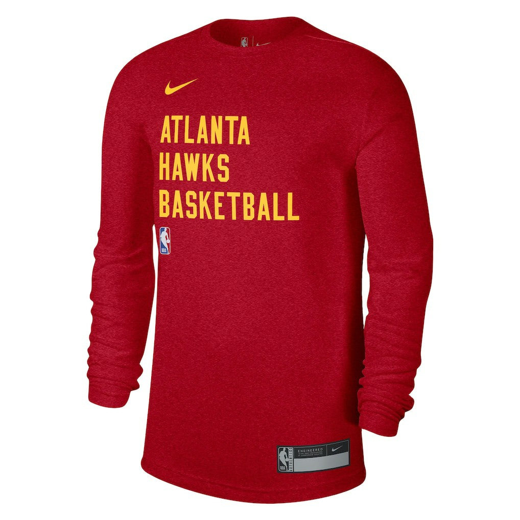 Atlanta Hawks Unisex 2023/24 Legend On-Court Practice Long Sleeve T-Shirt Red | Nike discount