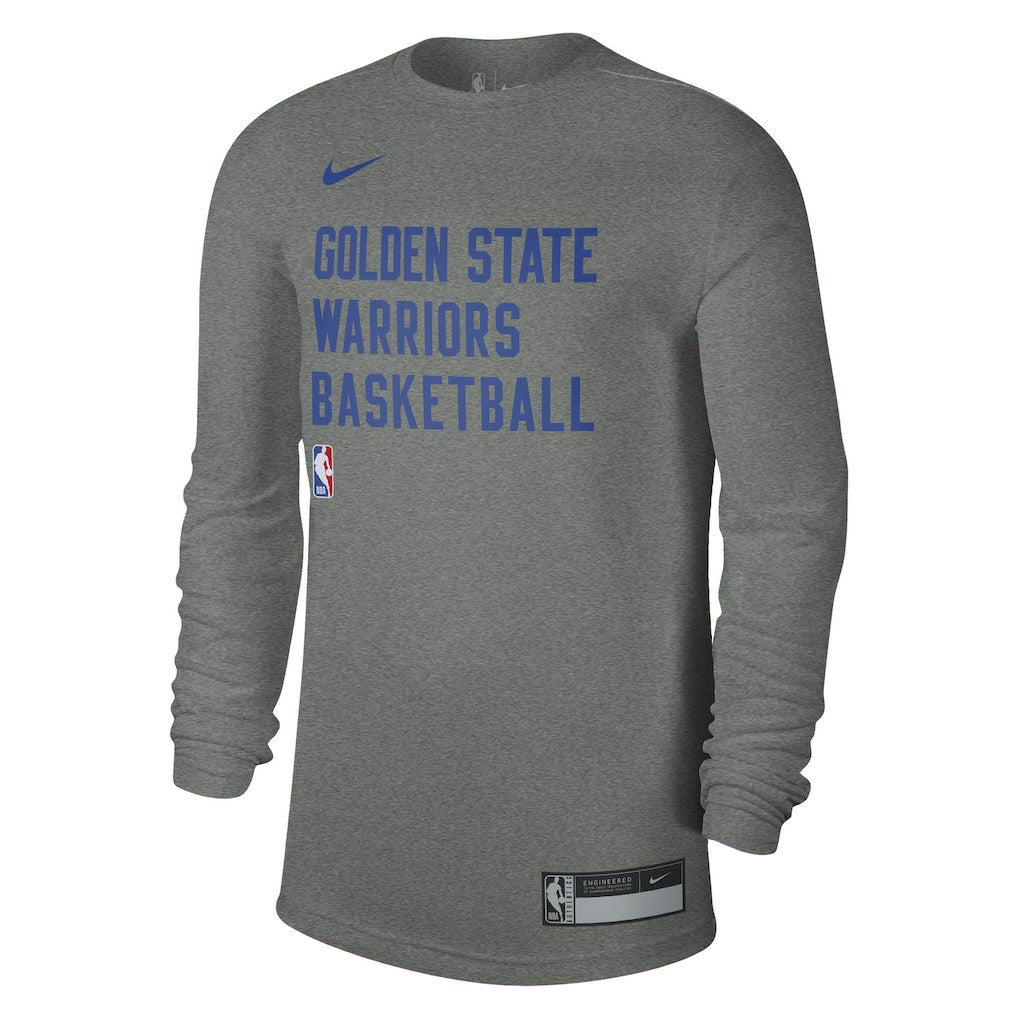 Golden State Warriors Unisex 2023/24 Legend On-Court Practice Long Sleeve T-Shirt for sale Heather Gray | Nike