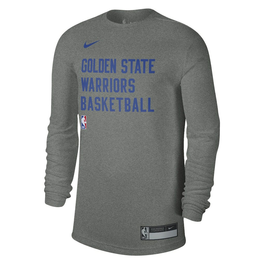 Golden State Warriors Unisex 2023/24 Legend On-Court Practice Long Sleeve T-Shirt for sale Heather Gray | Nike