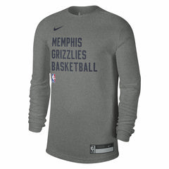 Memphis Grizzlies Unisex 2023/24 Legend On-Court Practice Long Sleeve T-Shirt Heather Gray | Nike for sale