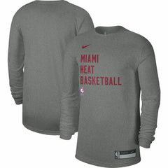 Miami Heat Unisex 2023/24 Legend On-Court Practice Long Sleeve T-Shirt Heather Gray | Nike online