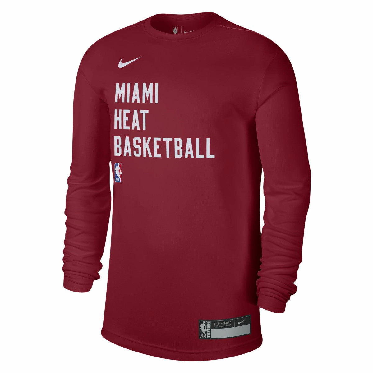 Miami Heat Unisex 2023/24 Legend On-Court Practice Long Sleeve T-Shirt Red | Nike online