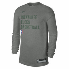 Milwaukee Bucks Unisex 2023/24 Legend On-Court Practice Long Sleeve T-Shirt Heather Gray | Nike Near Me