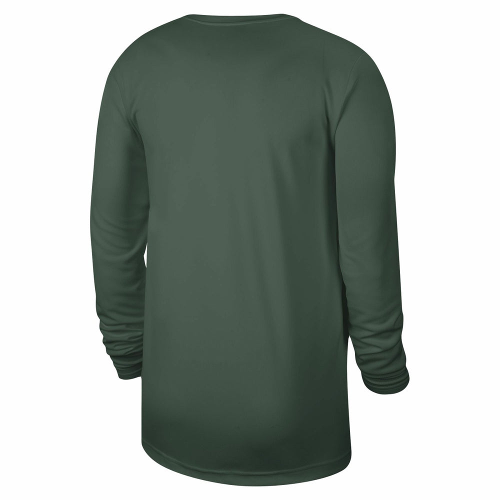 Milwaukee Bucks Unisex 2023/24 Legend On-Court Practice Long Sleeve T-Shirt Hunter Green | Nike Lifestyle