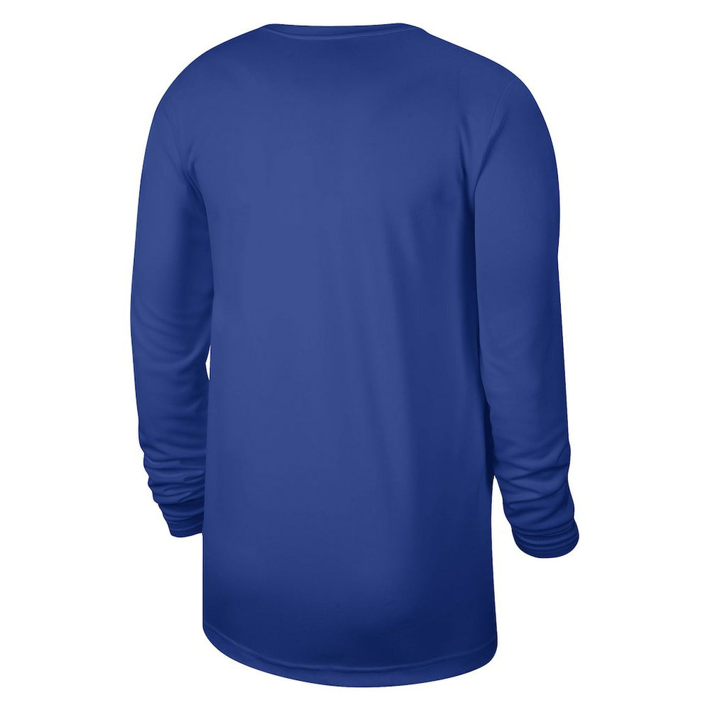 Philadelphia 76ers Unisex 2023/24 Legend On-Court Practice Long Sleeve T-Shirt Royal | Nike US