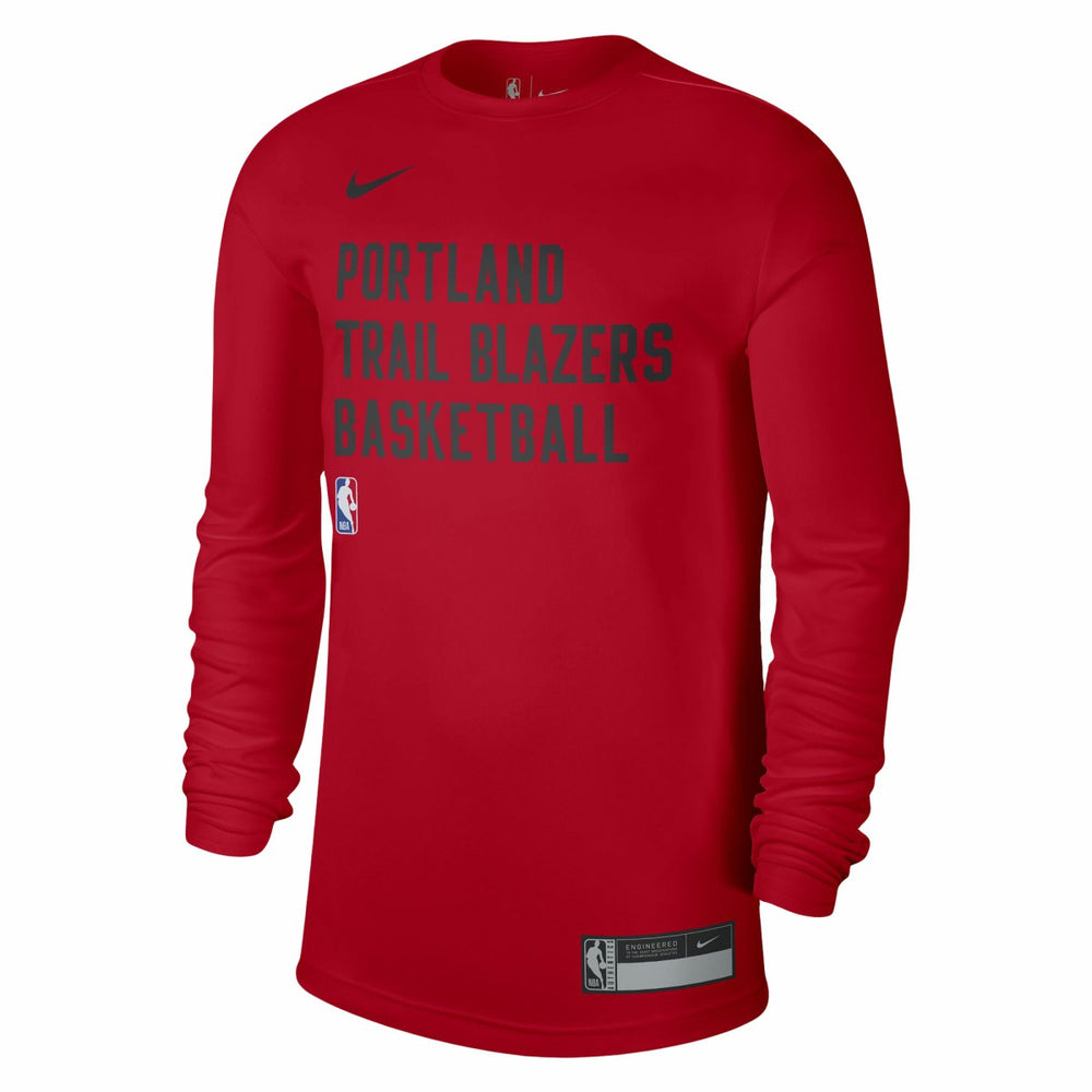 Portland Trail Blazers Unisex 2023/24 Legend On-Court Practice Long Sleeve T-Shirt Red | Nike discount