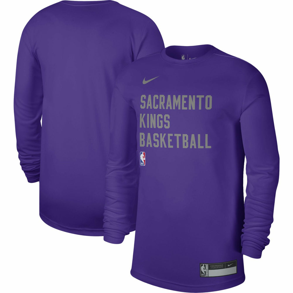 Sacramento Kings Unisex 2023/24 Legend On-Court Practice Long Sleeve T-Shirt Purple | Nike Near Me