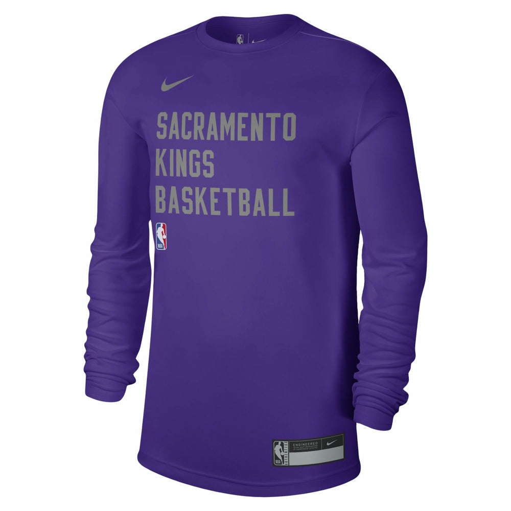 Sacramento Kings Unisex 2023/24 Legend On-Court Practice Long Sleeve T-Shirt Purple | Nike Near Me