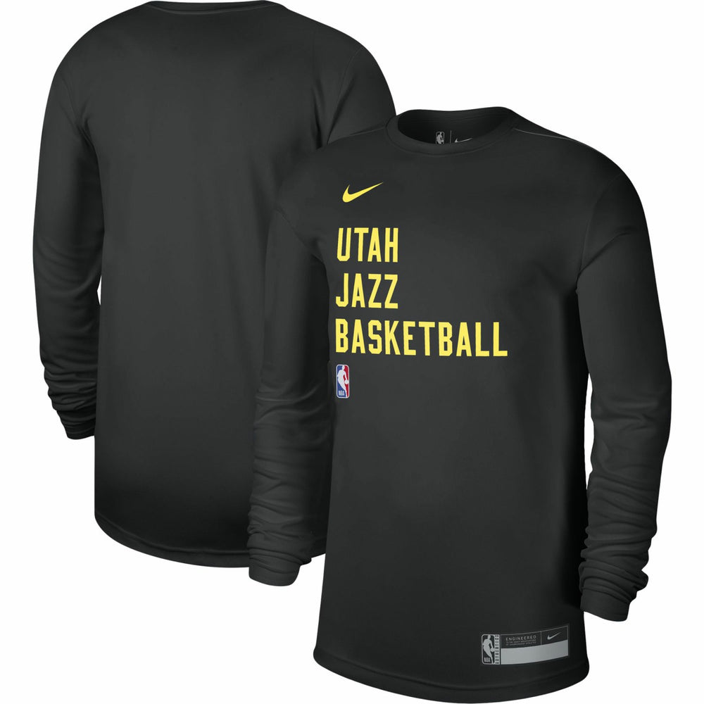 Utah Jazz Unisex 2023/24 Legend On-Court Practice Long Sleeve T-Shirt Black | Nike for sale