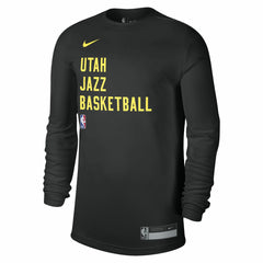 Utah Jazz Unisex 2023/24 Legend On-Court Practice Long Sleeve T-Shirt Black | Nike for sale