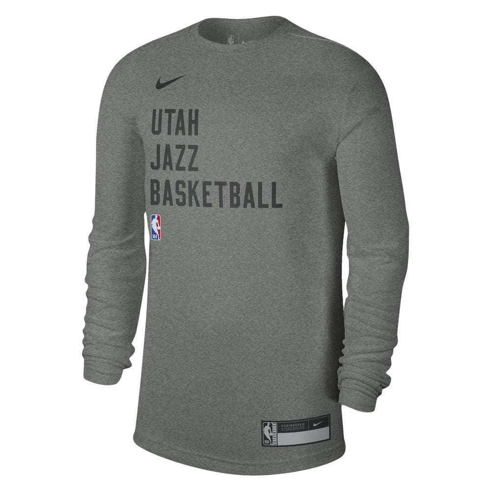 Utah Jazz Unisex 2023/24 Legend On-Court Practice Long Sleeve T-Shirt Heather Gray | Nike online