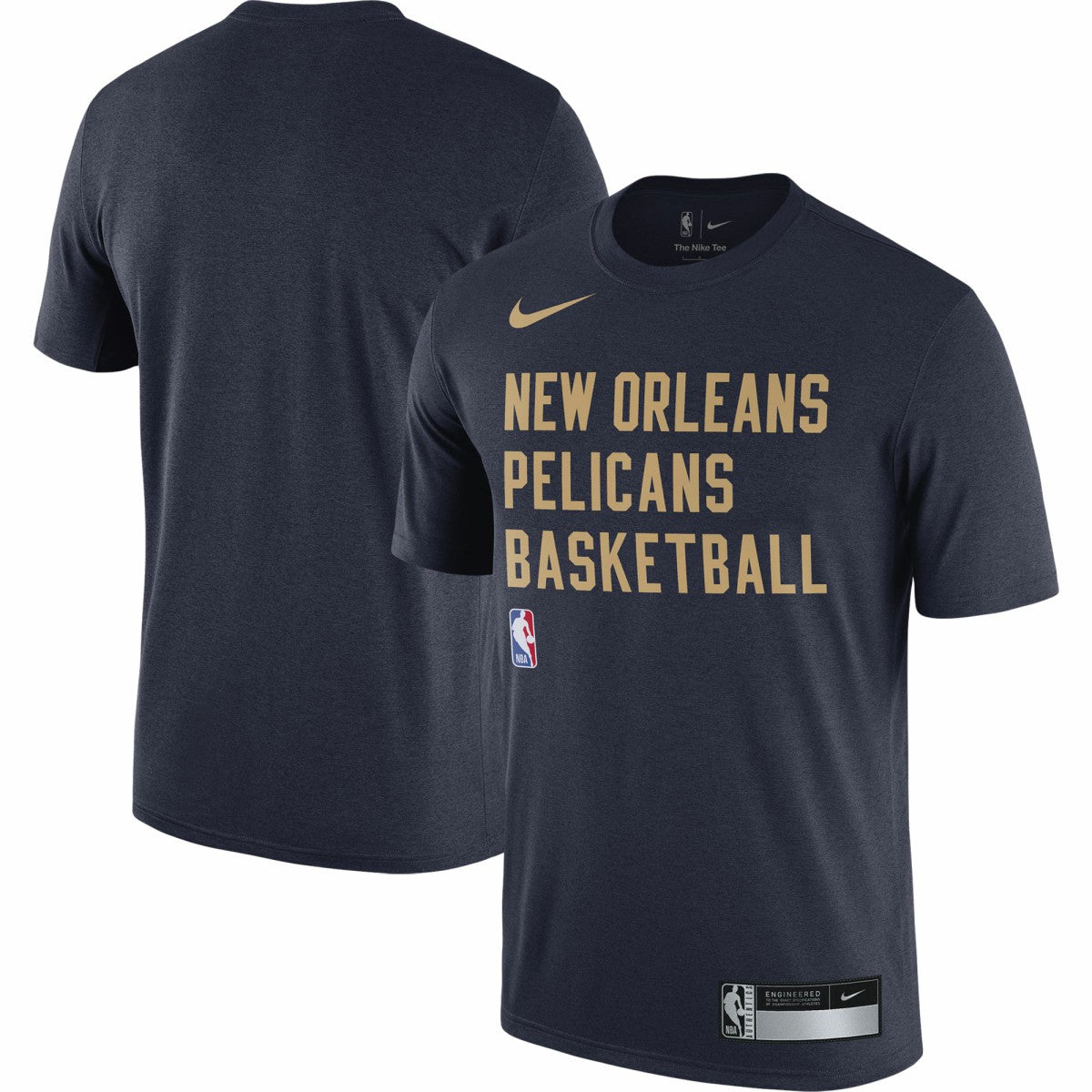 New Orleans Pelicans 2023/24 Sideline Legend Performance Practice T-Shirt Navy | Nike