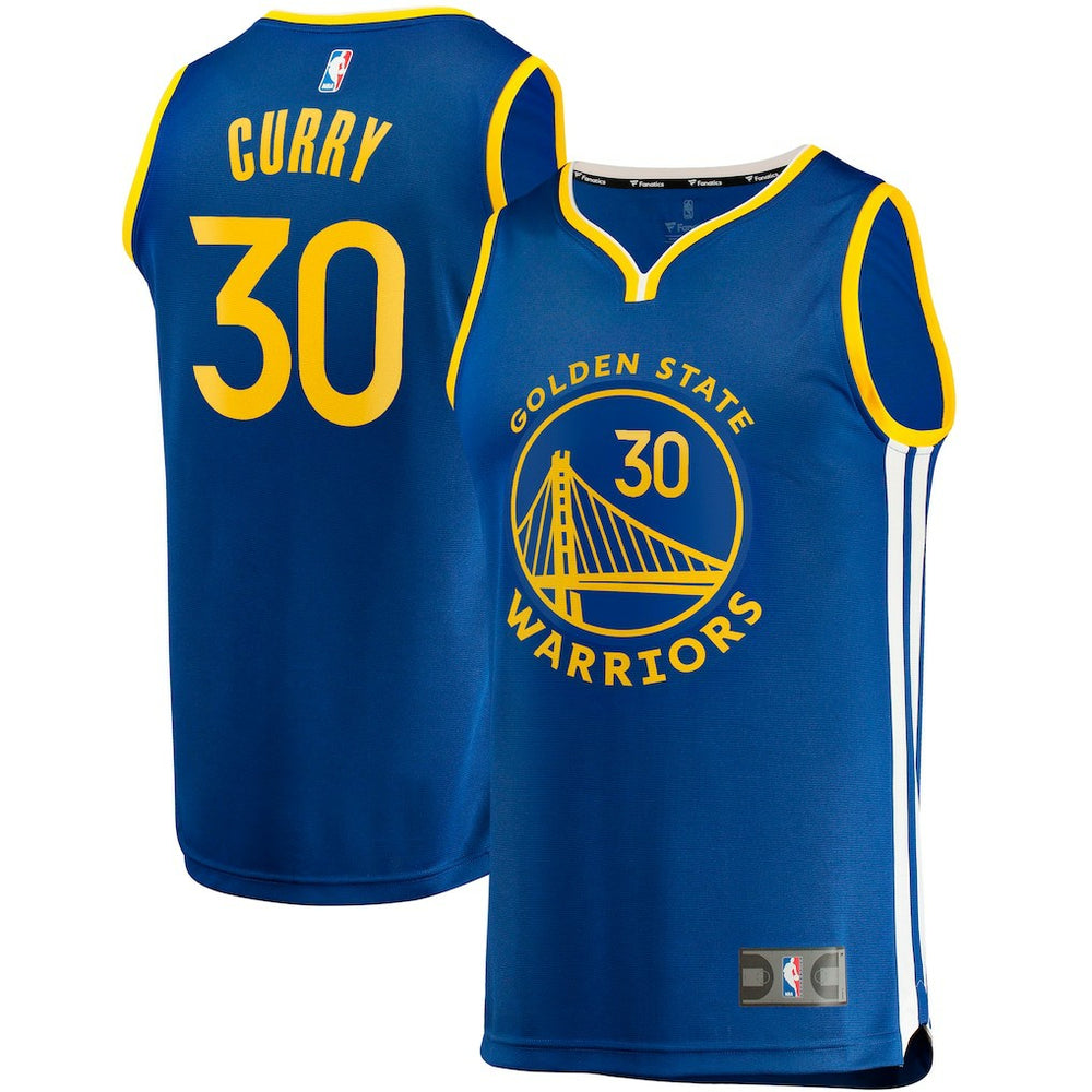 Stephen Curry Golden State Warriors Big & Tall Fast Break Player Jersey for sale Royal for sale Icon Edition | Fanatics Near Me